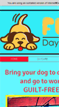 Mobile Screenshot of fuzzydogdaycare.com